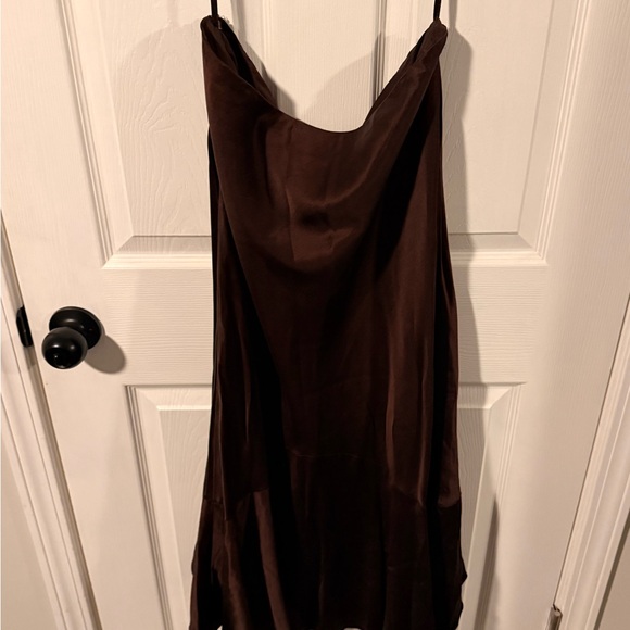 Lauren Ralph Lauren Brown Midi Skirt - Picture 3 of 3